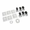 Polar Standard And Braked Castors Including Fixings For Chest Freezers (Pack Of 6)
