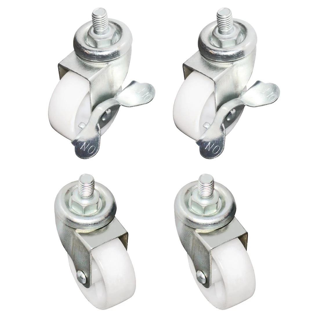 Polar Standard & Braked Castors (Pack Of 4)