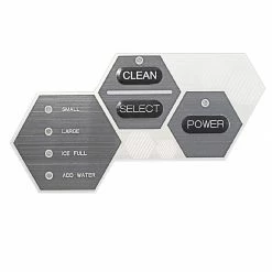 Nisbets Essentials Control Panel Sticker