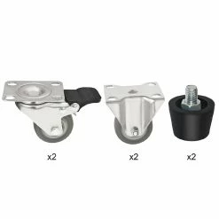 Buffalo Complete Feet And Set Of 6 Standard Castors