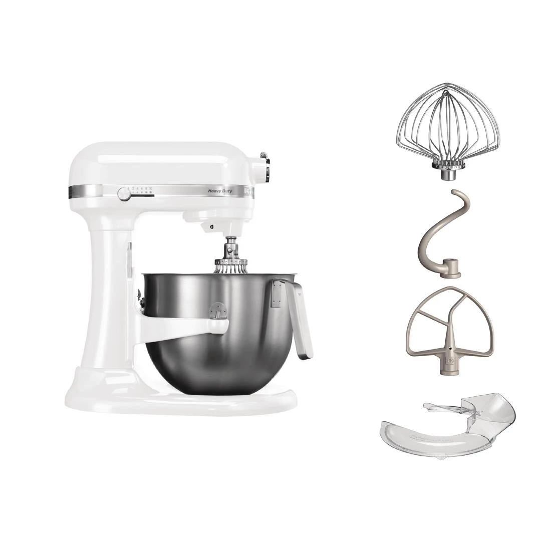 KitchenAid Heavy Duty Stand Mixer 5KSM7591XBWH - Image 6