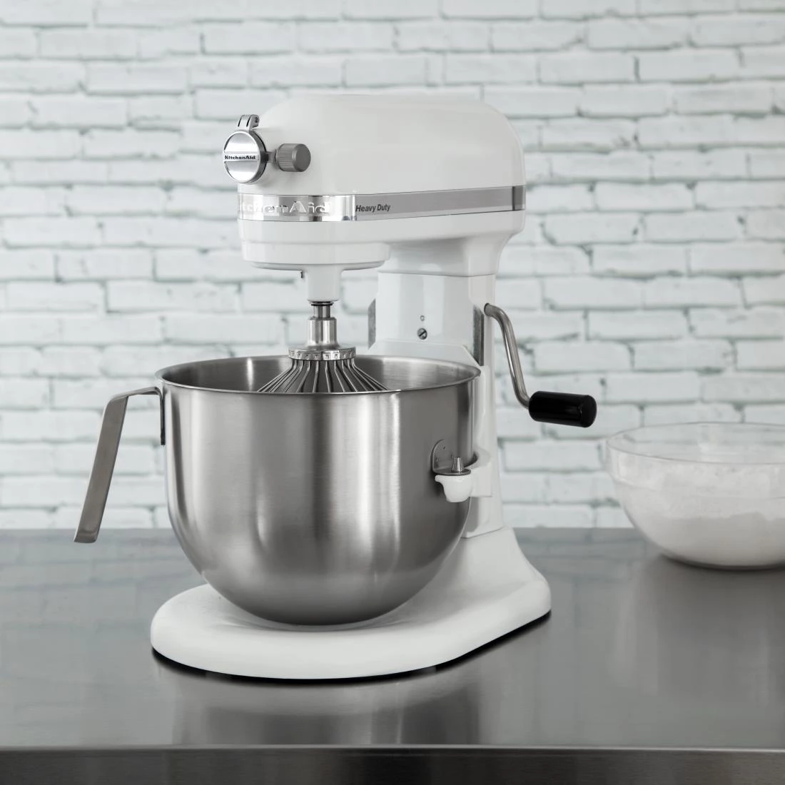 KitchenAid Heavy Duty Stand Mixer 5KSM7591XBWH - Image 12