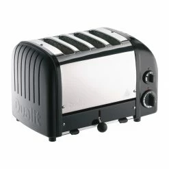 Dualit 2 X 2 Combi Vario 4 Slice Toaster Black 42166