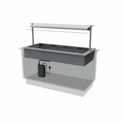 Designline Drop In Dry Heat Bain Marie HBM4