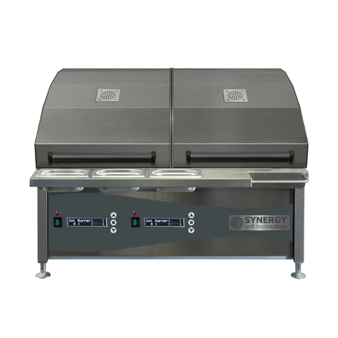 Synergy Grill Gas Chargrill Oven With Twin Lids CGO900