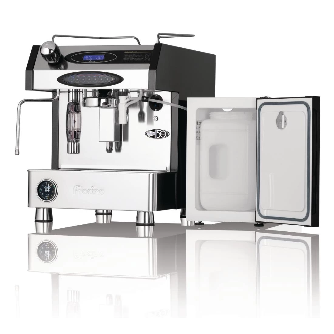 Fracino Velocino1 Espresso Coffee Machine With Milk Fridge