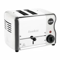 Rowlett Esprit 2 Slot Toaster Chrome W/2 X Additional Elements & Sandwich Cage