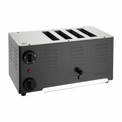 Rowlett Regent 4 Slot Toaster Jet Black With 2x Additional Elements
