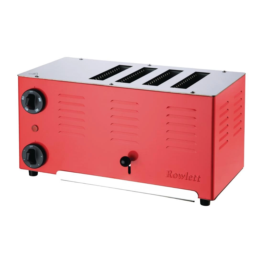 Rowlett Regent 4 Slot Toaster Traffic Red With 2x Additional Elements - Image 6