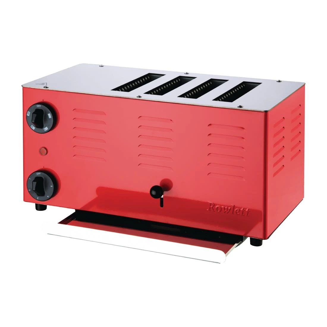 Rowlett Regent 4 Slot Toaster Traffic Red With 2x Additional Elements - Image 7