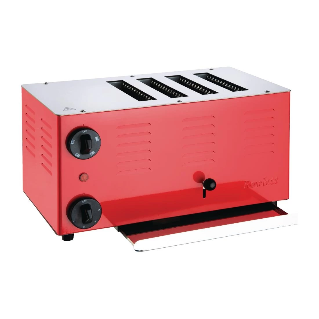 Rowlett Regent 4 Slot Toaster Traffic Red With 2x Additional Elements - Image 4
