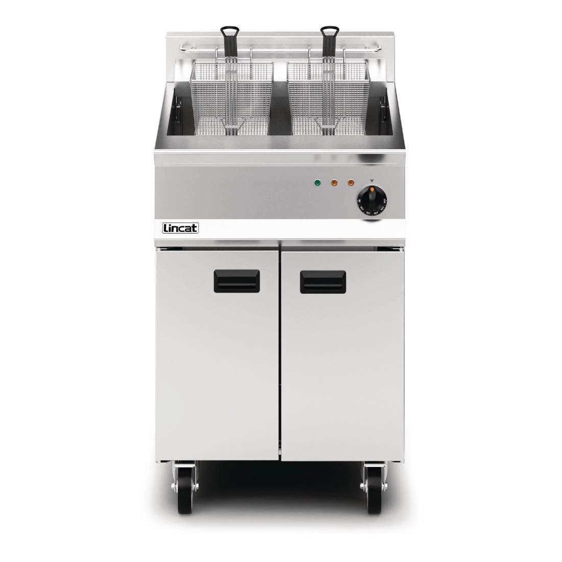 Lincat Opus 800 Single Tank Twin Basket Free Standing Electric Fryer OE8108 - Image 3
