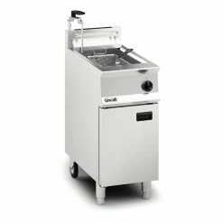 Lincat Opus 800 Single Tank Single Basket Free Standing Gas Filtration Fryer OG8106/OP
