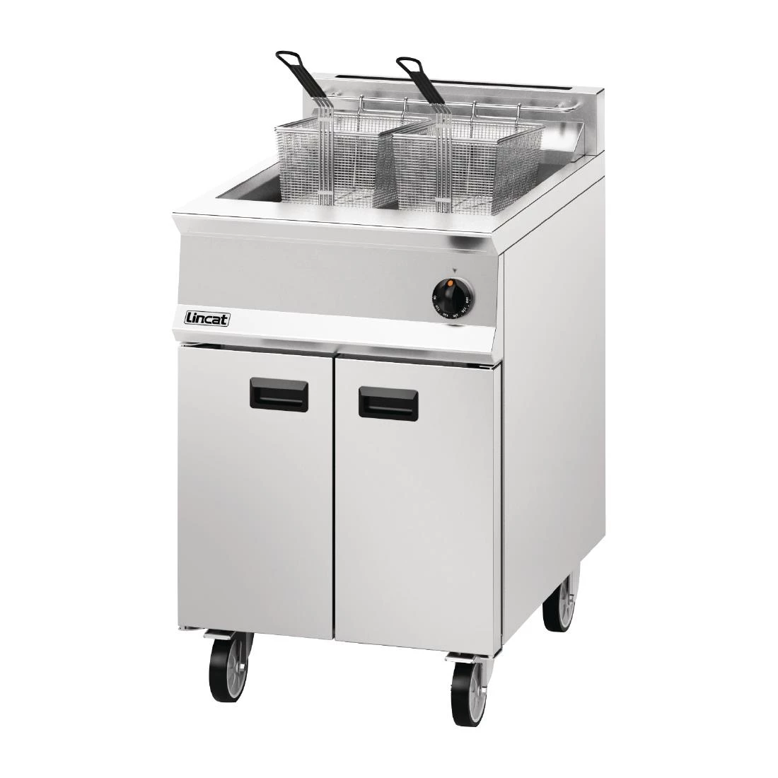 Lincat Opus 800 Single Tank Twin Basket Free Standing Gas Fryer 600mm OG8107 - Image 2