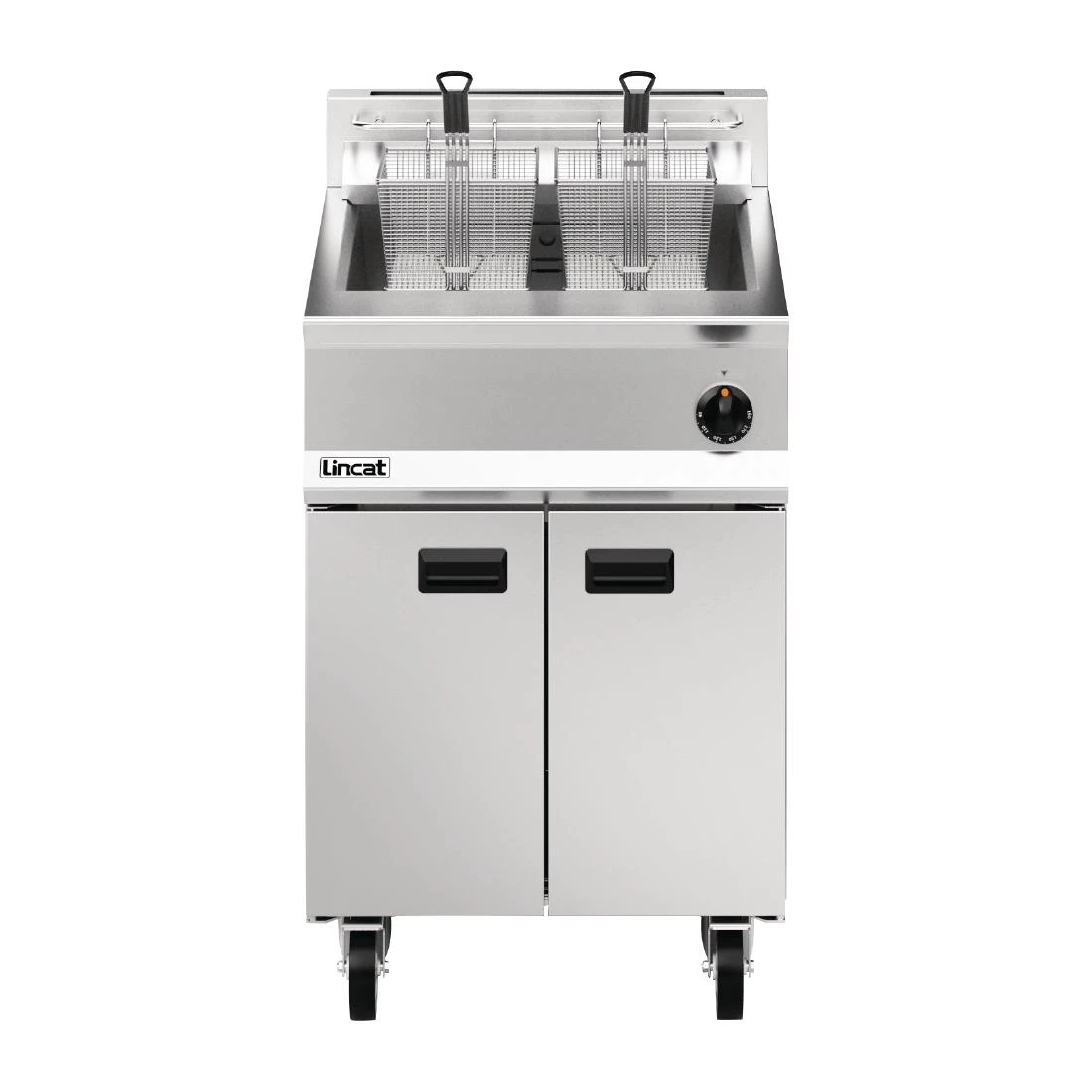 Lincat Opus 800 Single Tank Twin Basket Free Standing Gas Fryer 600mm OG8107 - Image 3