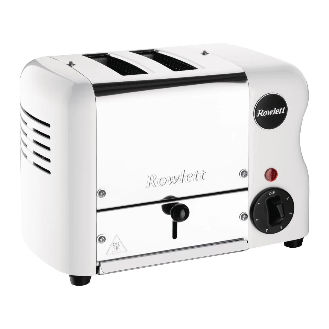 Rowlett Esprit 2 Slot Toaster White W/ 2 Additional Elements & Sandwich Cage