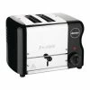 Rowlett Esprit 2 Slot Toaster Jet Black W/2 Additional Elements & Sandwich Cage