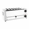 Rowlett Esprit Toaster White 6 Slot W/2x Additional Elements & Sandwich Cage