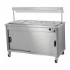Moffat Mobile Hot Cupboard With Dry Heat Bain Marie 4FBM