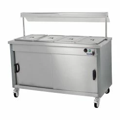 Moffat Mobile Hot Cupboard With Dry Heat Bain Marie 4FBM