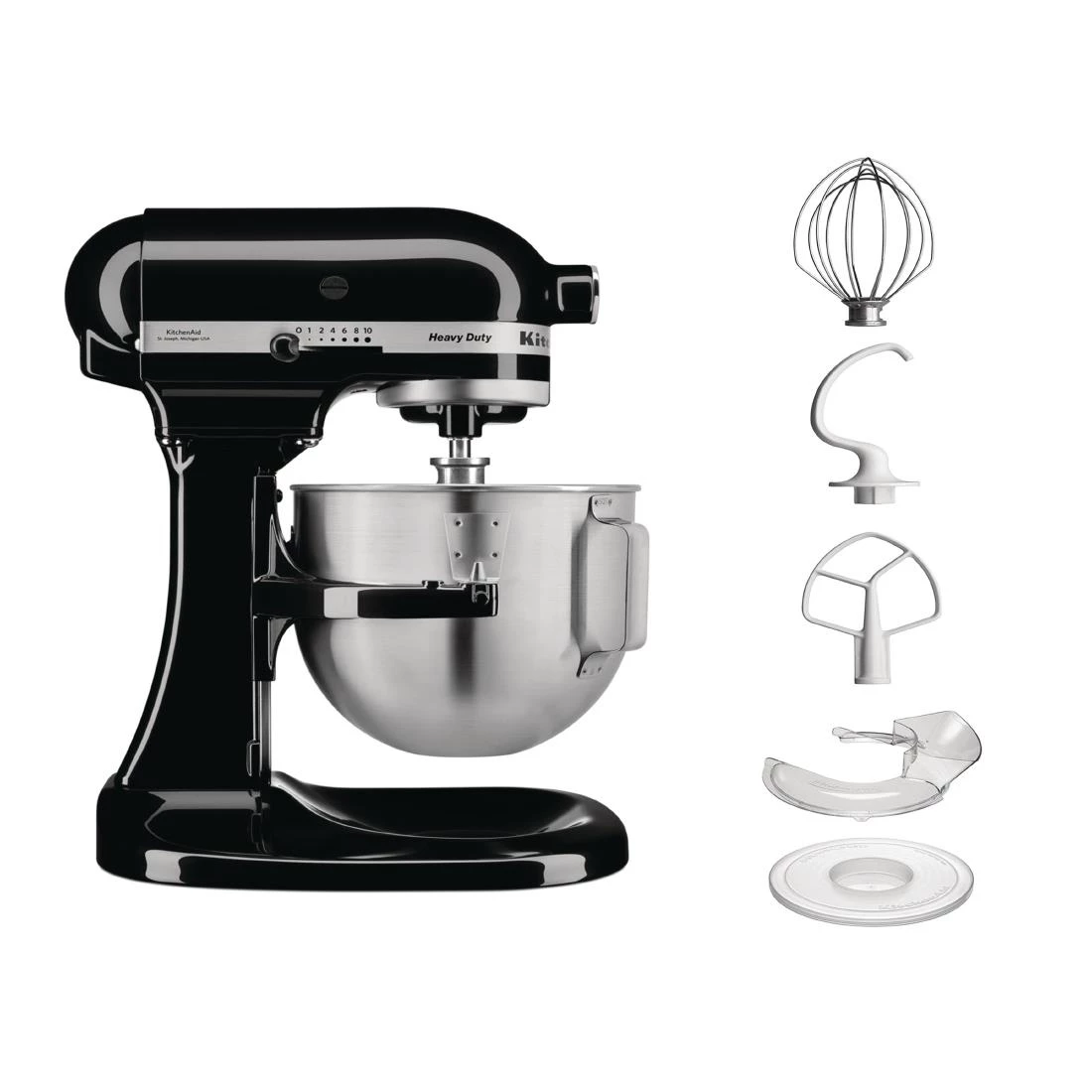 KitchenAid K5 Heavy-Duty Bowl-Lift Stand Mixer 4.8Ltr Black 5KPM5EOB - Image 2