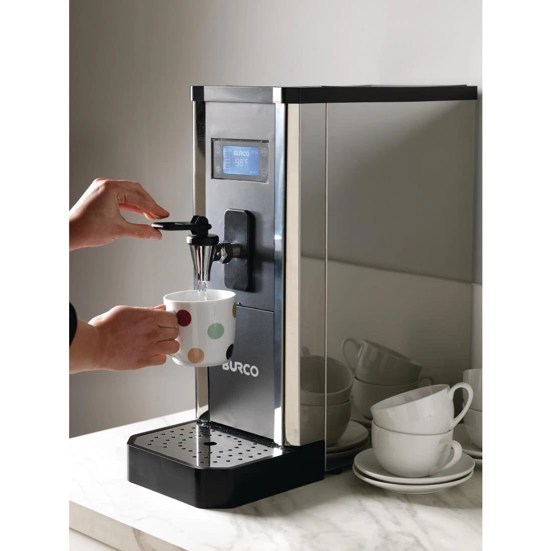 Burco Slimline 5Ltr Auto Fill Water Boiler With Built In Filtration 70012 - Image 3