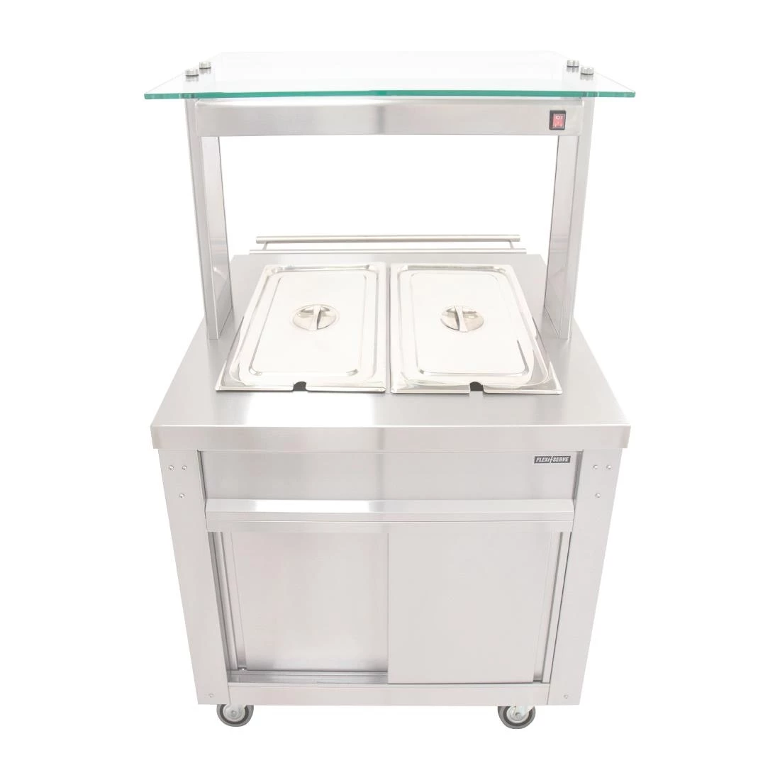 Parry Flexi-Serve Ambient GN Buffet Bar With Chilled Cupboard - Image 4