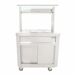 Parry Flexi-Serve Ambient GN Buffet Bar With Chilled Cupboard