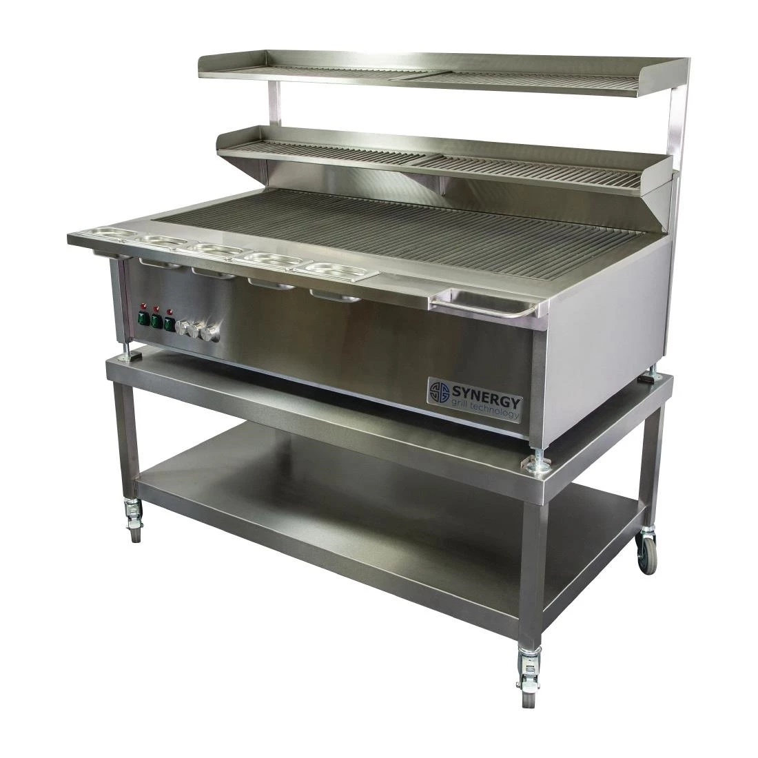 Synergy Grill Synergy ST1300 Grill With Garnish Rail And Slow Cook Shelf