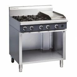 Cobra Gas Range 4 Burner With Griddle