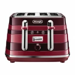 DeLonghi Avvolta Class Toaster Red CTAC4003R
