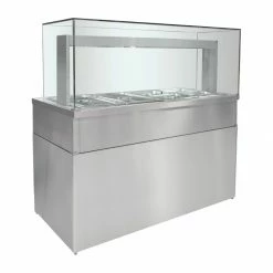Parry Heated Bain Marie Servery Counter With Glass HGBM5