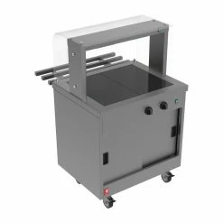 Falcon Hot Cupboard Servery Counter With Gantry FC2