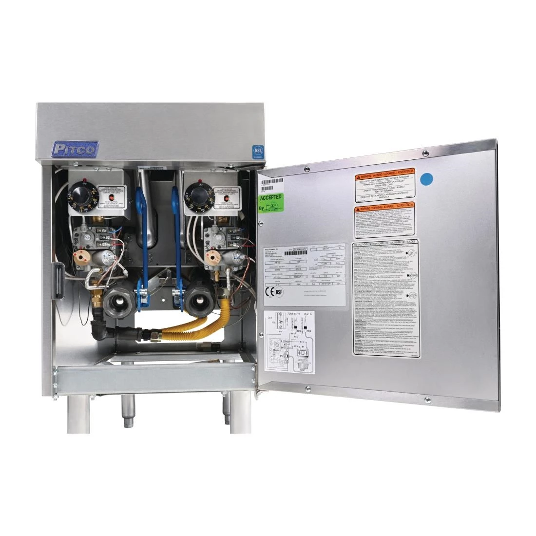 Pitco Twin Tank Gas Fryer SG14TS - Image 6