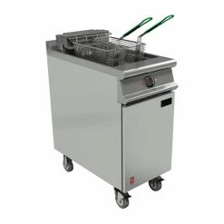 Falcon Dominator Plus Twin Basket Fryer With Filtration & Fryer Angel