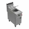 Falcon F900 Twin Basket Fryer With Fryer Angel On Castors