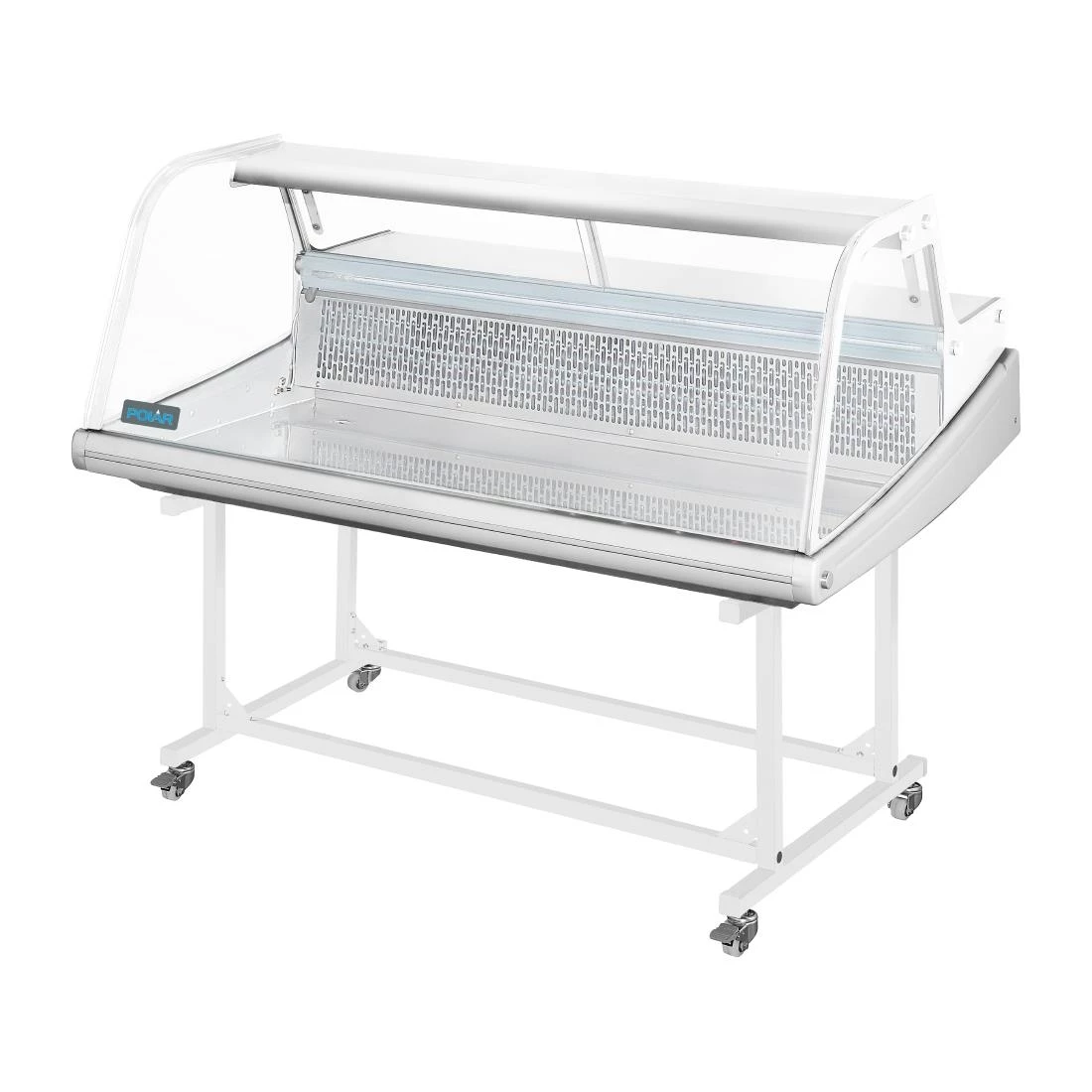 Polar Trolley Stand For G-Series Fish Display Serve Over Counter Fridge 255Ltr - Image 6