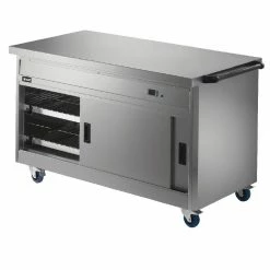 Lincat Panther Hot Cupboard And Plain Top P8P4