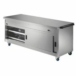 Lincat Panther Hot Cupboard And Plain Top P8P6