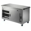 Lincat Panther Hot Cupboard And Plain Top P8P4PT