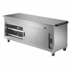 Lincat Panther Hot Cupboard And Plain Top P8P6PT