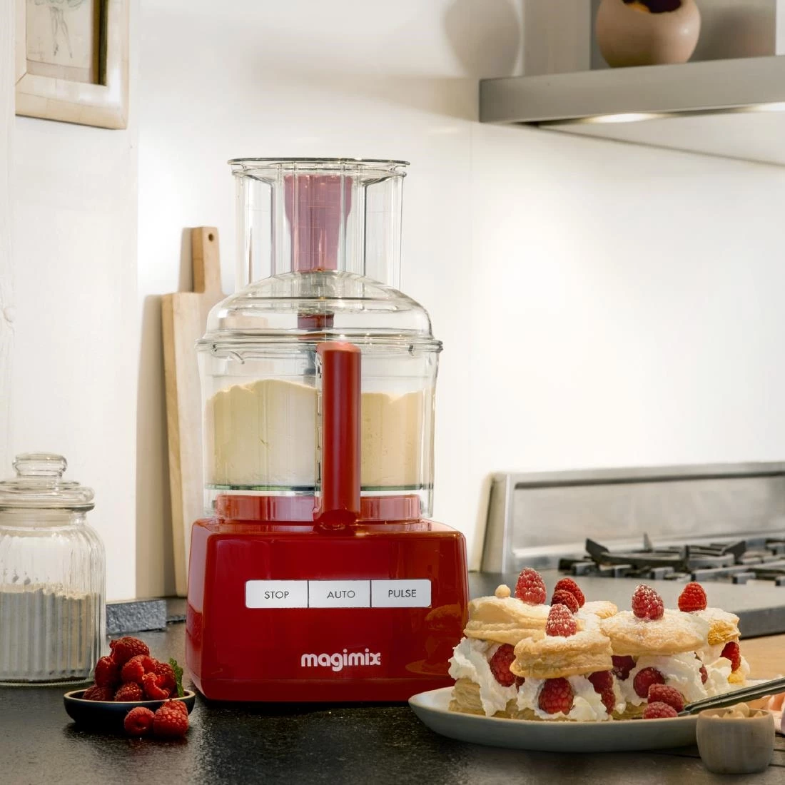 Magimix 4200XL Food Processor Red 18474 - Image 2