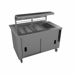 Falcon Chieftain 3 Well Heated Servery Counter With Trayslide HS3