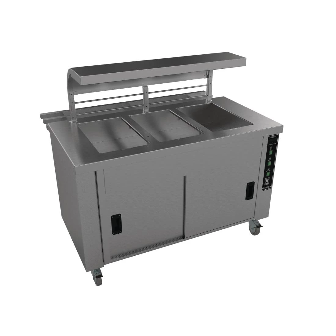 Falcon Chieftain 3 Well Heated Servery Counter With Trayslide HS3
