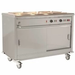 Parry Mobile Servery With Bain Marie Top MSB