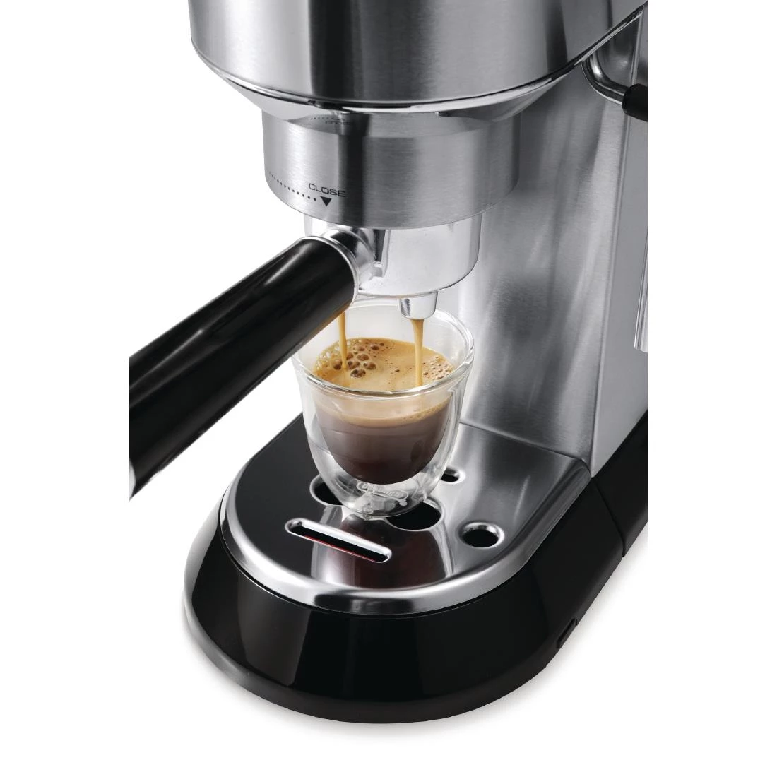 DeLonghi Dedica Espresso And Coffee Maker Silver EC685.M - Image 6
