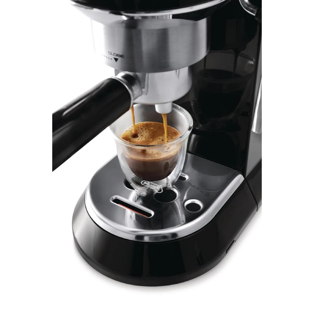 Delonghi Dedica Pump Espresso Coffee Maker With Milk Frother. Black EC685.BK - Image 5