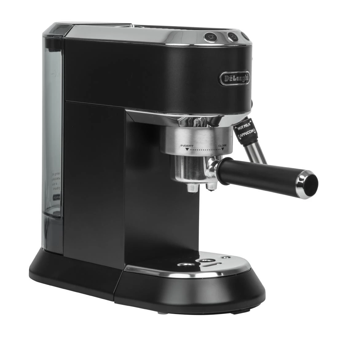 Delonghi Dedica Pump Espresso Coffee Maker With Milk Frother. Black EC685.BK - Image 2
