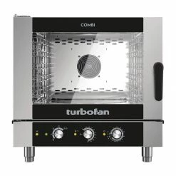 Blue Seal Turbofan 5 Grid Manual Control Combi Oven EC40M5