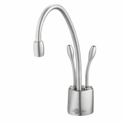 Insinkerator Steaming Hot And Cold Water Tap HC1100 Brushed Steel With Installation Kit